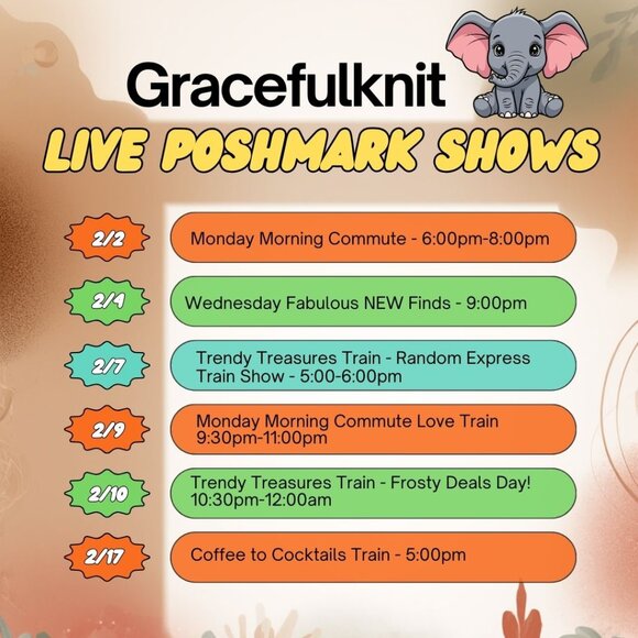 Gracefulknit is LIVE!!!  Please ❤️ this to be notified when I go LIVE! - Picture 2 of 9